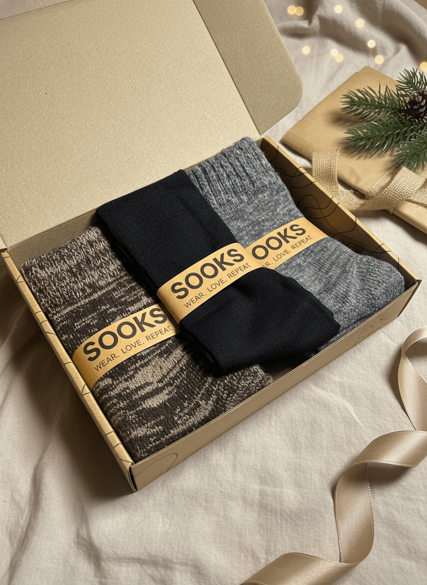 SOOKS Winter Trio Box – Men - Sooks