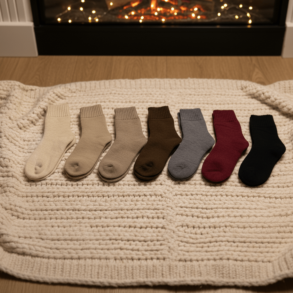 Damskie skarpety Alpaka – ciepłe i lekkie, zimowe - Sooks