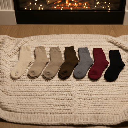 Damskie skarpety Alpaka – ciepłe i lekkie, zimowe - Sooks
