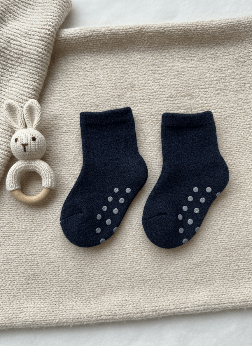 Dziecięce skarpety Alpaka & Wełna – ciepłe, antypoślizgowe i miękkie - Sooks