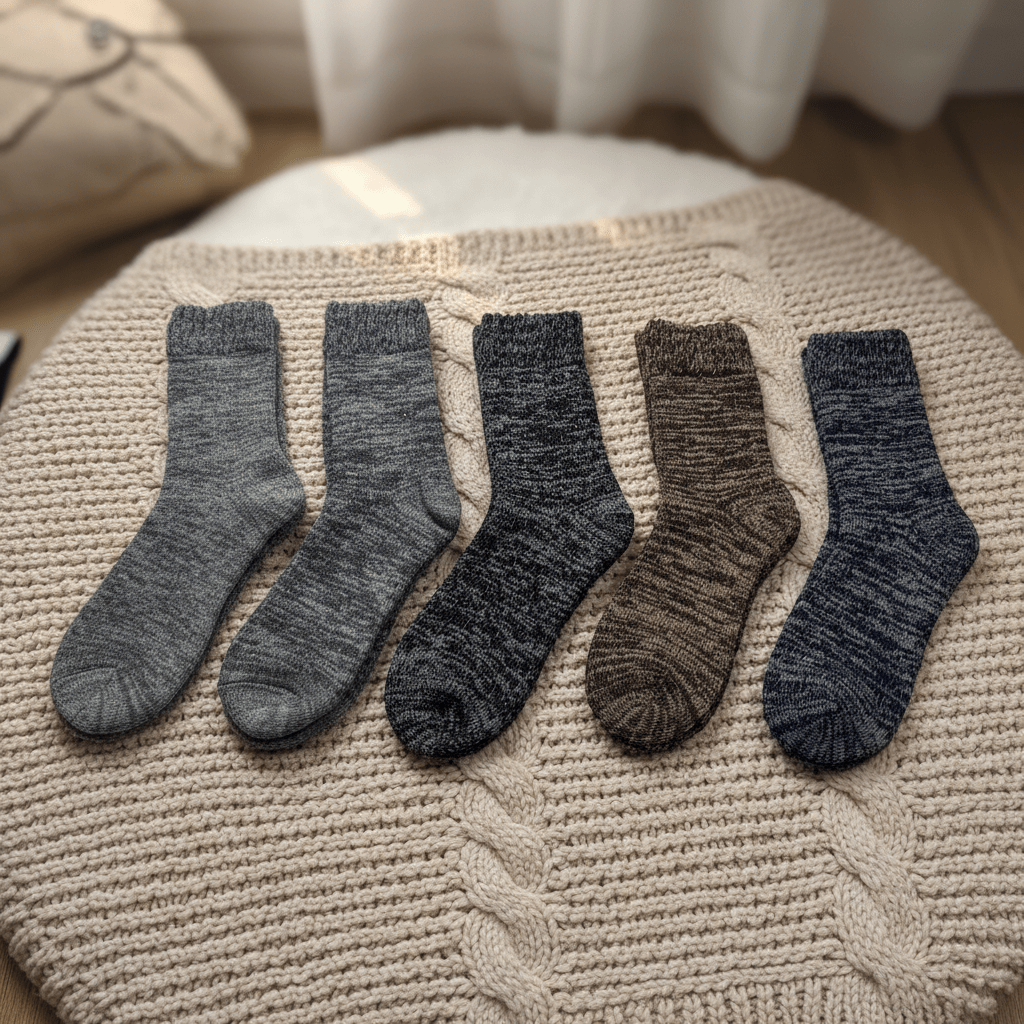 Męskie skarpety Thermo Alpaka – extra ciepłe - Sooks