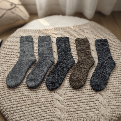 Męskie skarpety Thermo Alpaka – extra ciepłe - Sooks