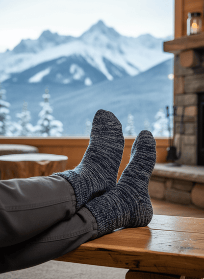 Męskie skarpety Thermo Alpaka – extra ciepłe - Sooks