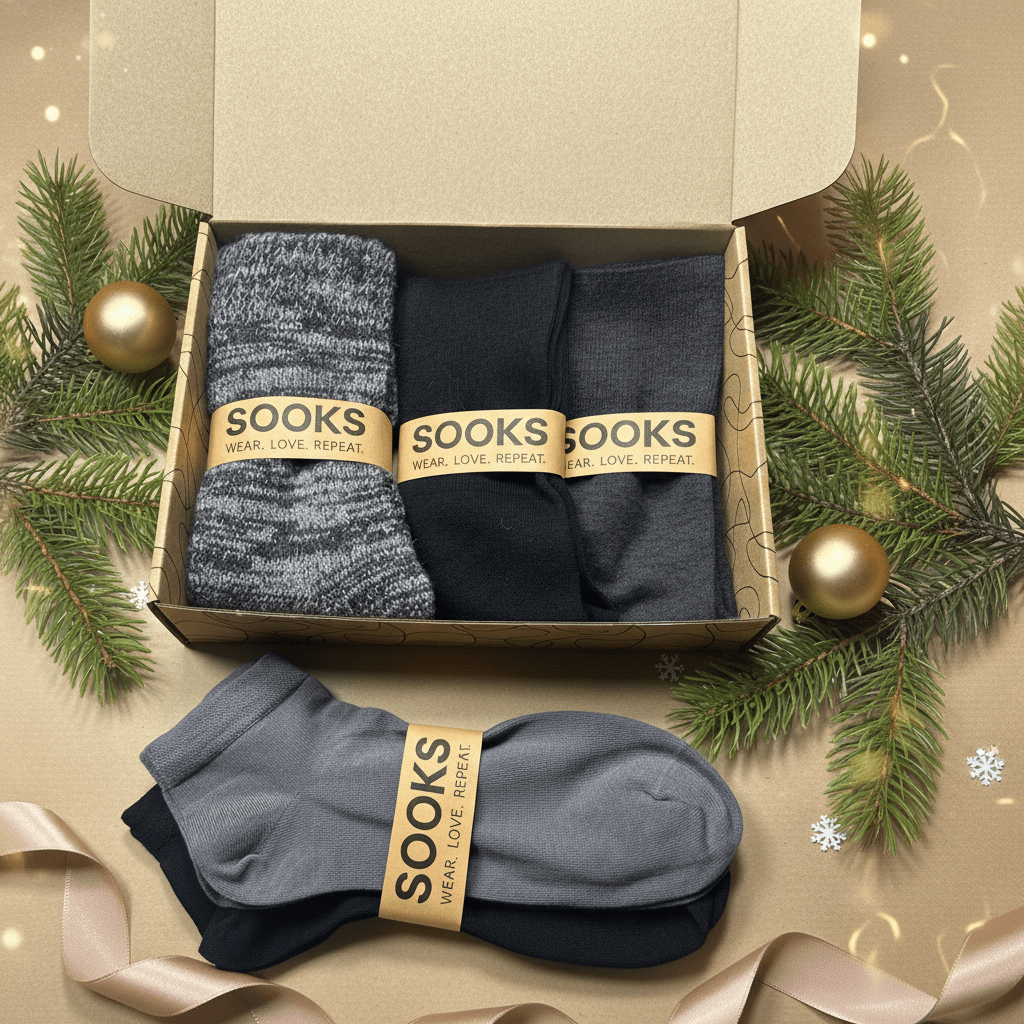 SOOKS Men’s Comfort Mix Nordic Cold - Sooks