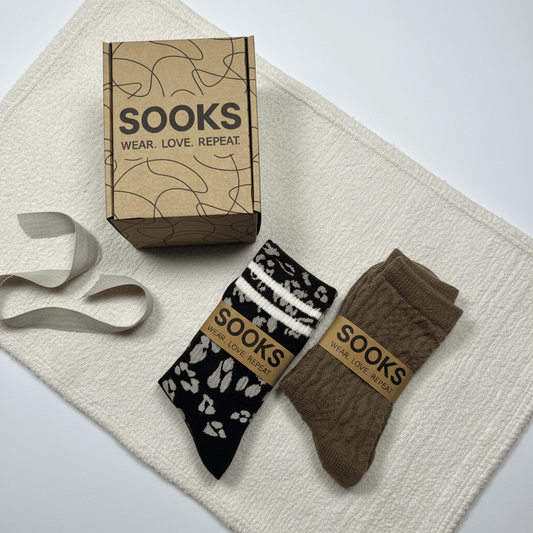 Zestaw damski – Klasyka z charakterem | Bawełna + Merino - Sooks